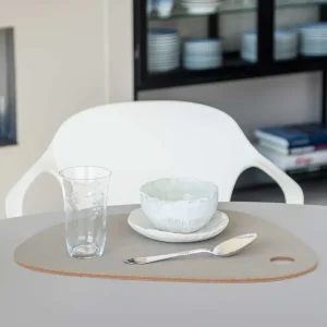 Mette Ditmer Kitchen>Twin Placemat Dark Grey / Sand –