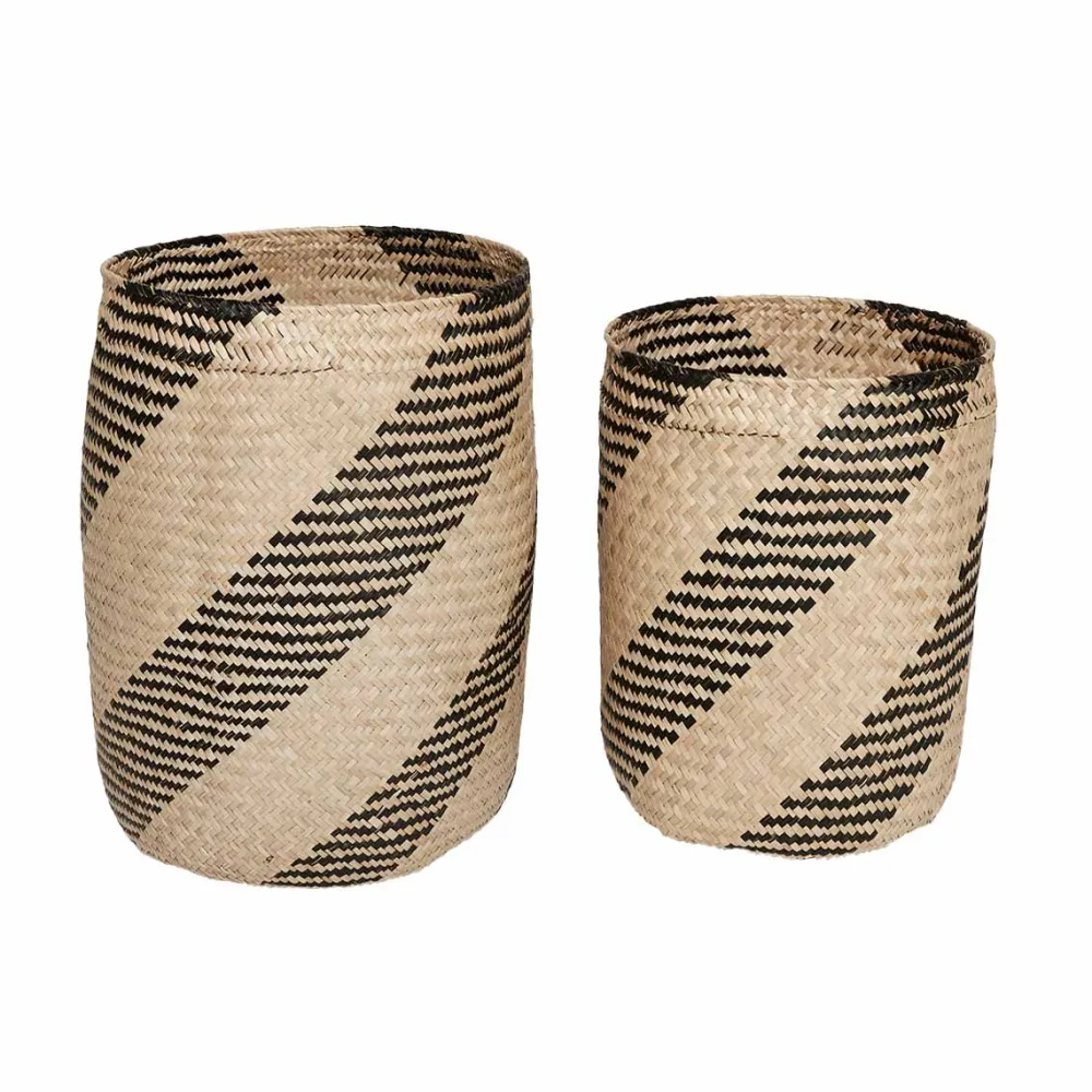 twist_storage_basket_set__0.webp Kids OYOY Storage | Storage>Twist Storage Basket, Set of 2 –