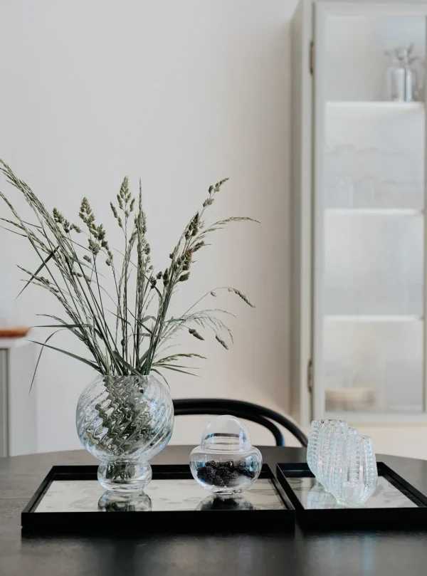 Specktrum Candle And Holders | Kitchen>Twisted Drinking Glass, Dusty Green –