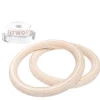 Kids Fitwood of Scandinavia Wooden Toys | Balance Toys>Ulpu Mini Gym Rings, Birch with white straps – Fitwood