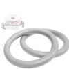 Kids Fitwood of Scandinavia Wooden Toys | Balance Toys>Ulpu Mini Gym Rings, Grey with white straps – Fitwood