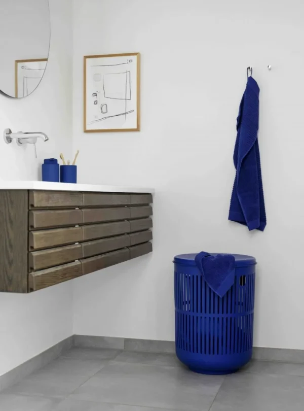 Zone Denmark Storage | Bedroom>Ume Laundry Basket Indigo – Zone