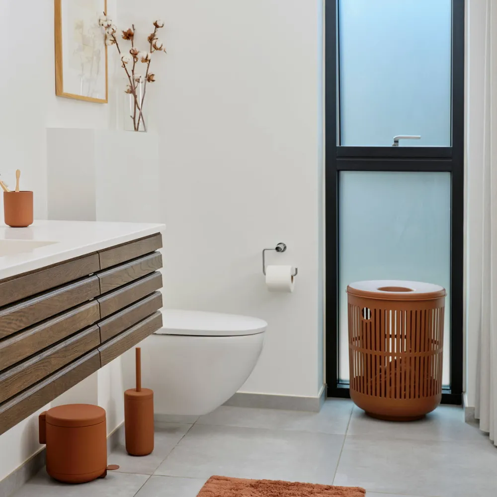 ume_pedal_bin_l_terracott_1.webp Zone Denmark Pedal Bin>Ume Pedal bin 4L Terracotta – Zone