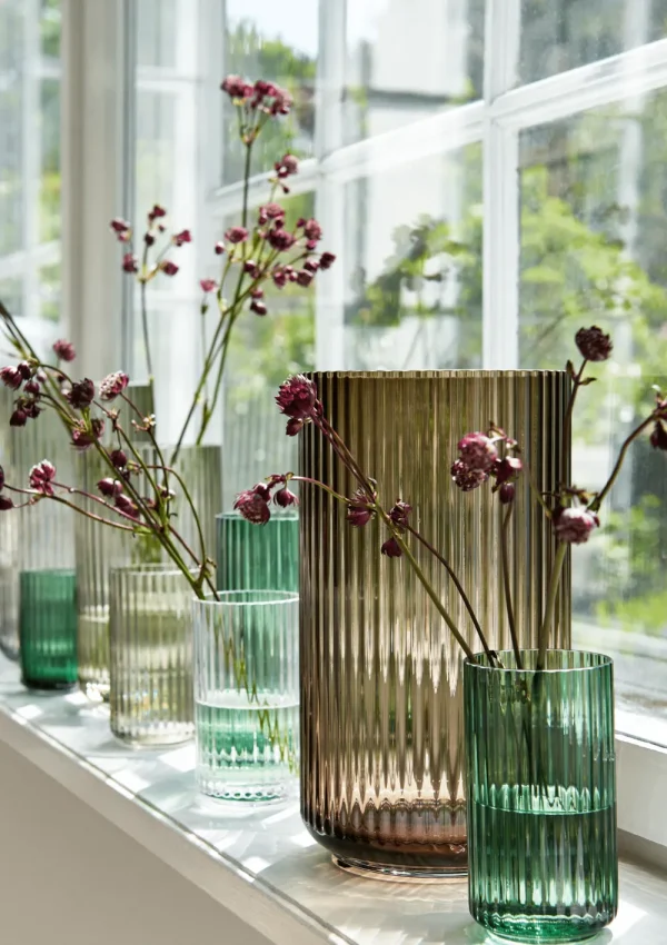 Lyngby Porcelain Ceramics And Vases>Vase Smoke H25 – Lyngby
