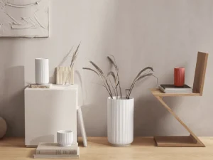 Lyngby Porcelain Easter Decorations | Ceramics And Vases>Vase White H38 – Lyngby
