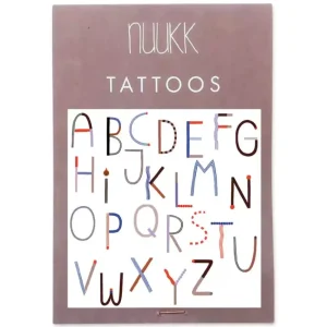 Kids Nuukk Birthday / Party>Vegan Tattoos ABC –