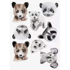 Kids Nuukk Birthday / Party>Vegan Tattoos Bears –
