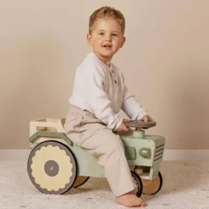 Kids Little Dutch Wooden Toys>Walking Tractor Little Farm –