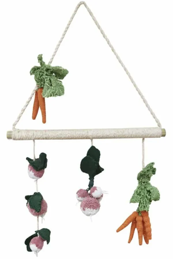 Kids Lorena Canals Wall Rugs | Mobiles>Wall Hanger Veggies –