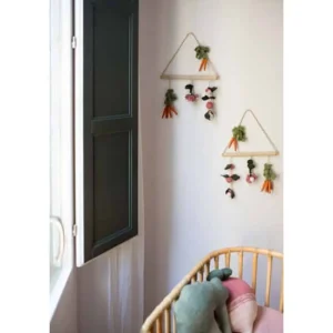 Kids Lorena Canals Wall Rugs | Mobiles>Wall Hanger Veggies –