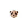 Kids OYOY Mini Storage>Wall hook Panda black –