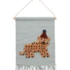 Kids OYOY Mini Wall Rugs>Wall rug leopard 59 x 50 cm – OYOY