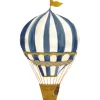 Kids That's Mine Wallstickers>Wallsticker Retro air balloon large, Blue – That’s Mine
