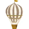 Kids That's Mine Wallstickers>Wallsticker Retro air balloon large, Brown – That’s Mine