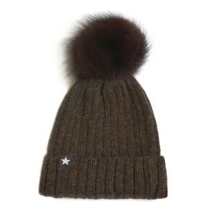 Kids/BOY Huttelihut Teen Girls 8+ | Boy 2-8Y>Warmy Knithut Wool Brown –
