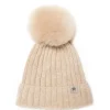 Kids/BOY Huttelihut Teen Girls 8+ | Boy 2-8Y>Warmy Knithut Wool Sand / Camel 6-10 Year –