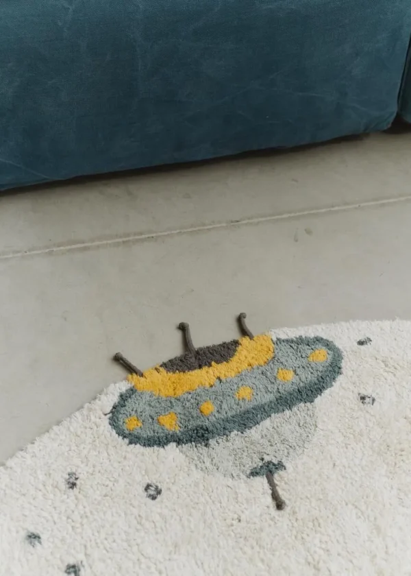 Kids Lorena Canals Rugs And Playmats>Washable Cotton Rug, Interstellar Journey –