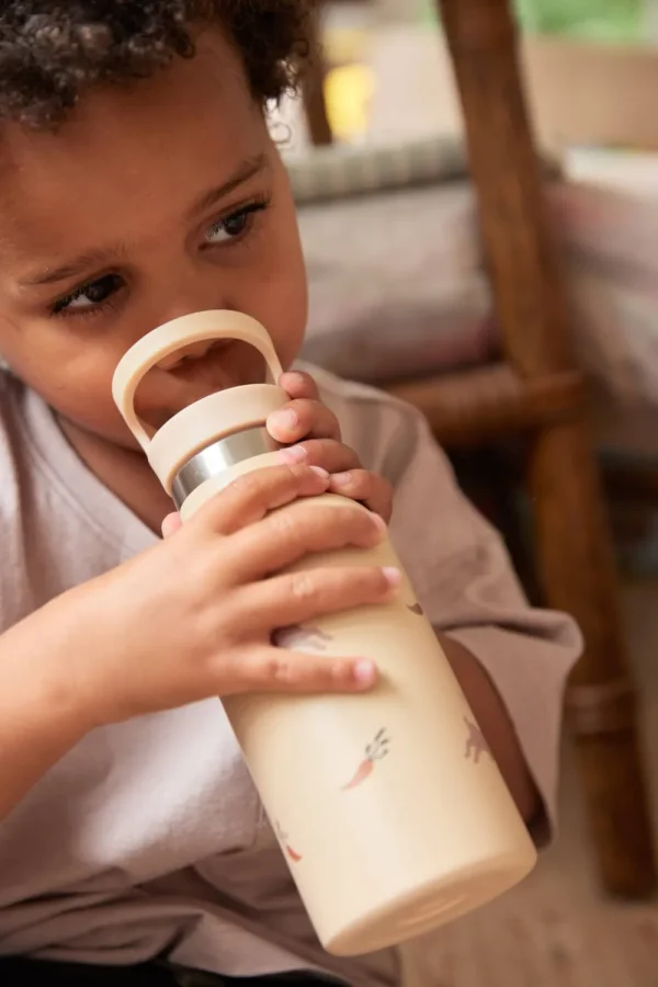 Kids FILIBABBA Dinnertime>Water bottle, Carrot Thief –