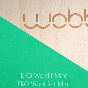 Kids Wobbel Christmas Toys | Balance Toys>Original Transparent Lacquer, Mint –