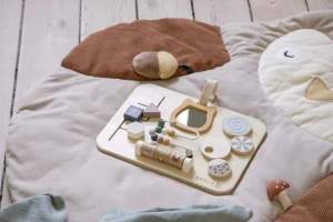 Kids Sebra Interior Wooden Toys | Christmas Toys>Wooden activity board, Woodland – Sebra
