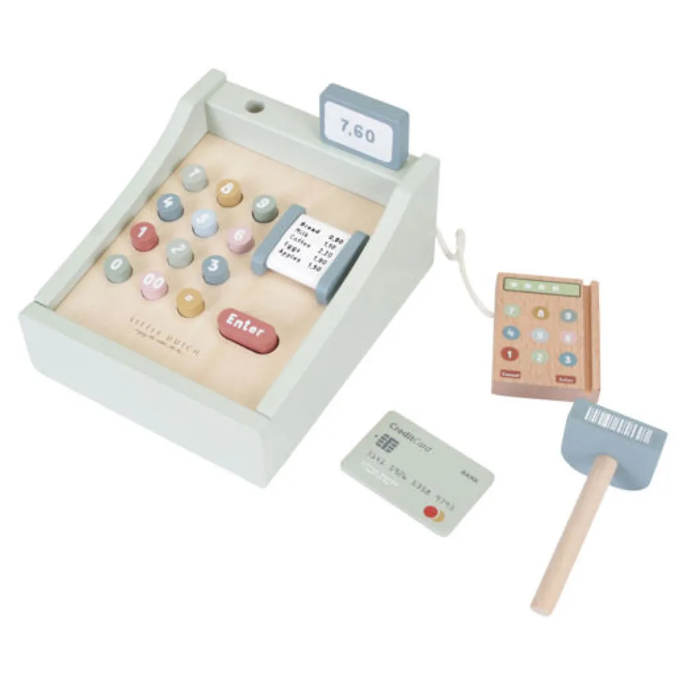 wooden_cash_register_with_0.webp Kids Little Dutch Wooden Toys | Christmas Toys>Wooden Cash Register with scanner –