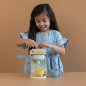 Kids Little Dutch Wooden Toys | Play Food>Wooden Coffee Machine –