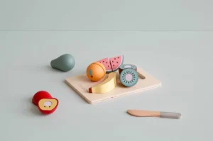 Kids Little Dutch Wooden Toys | Play Food>Wooden cutting fruits –