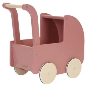 Kids Little Dutch Doll Accessories | Christmas Toys>Wooden Doll Pram Rose –