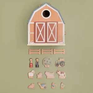 Kids Little Dutch Wooden Toys>Wooden Farm House –
