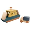 Kids Sebra Interior Wooden Toys | Christmas Toys>Wooden Ferry with Truck – Sebra
