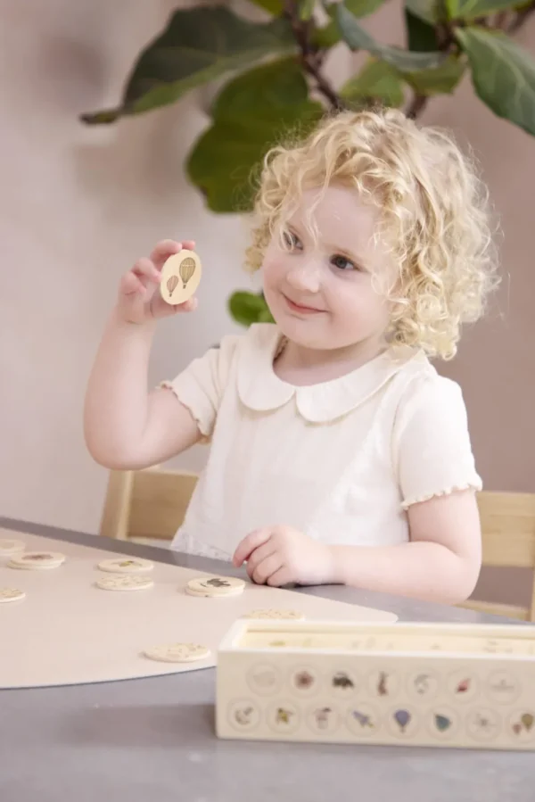 Kids FILIBABBA Games And Puzzles>Wooden Memo Game –