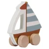 Kids Little Dutch Wooden Toys | Cars And Road Ways>Wooden Sailboat Sailors Bay –