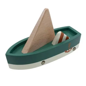 Kids Sebra Interior Wooden Toys | Cars And Road Ways>Wooden sailing boat – Sebra