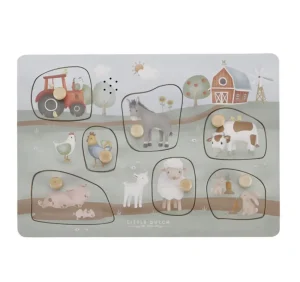 Kids Little Dutch Games And Puzzles>Wooden Sound puzzle Little Farm –