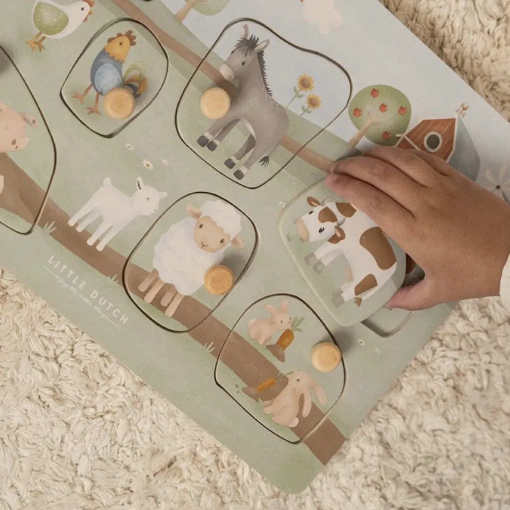 wooden_sound_puzzle_littl_1.webp Kids Little Dutch Games And Puzzles>Wooden Sound puzzle Little Farm –
