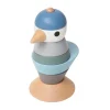 Kids Sebra Interior Wooden Toys | Baby Toys>Wooden stacking bird, royal blue – Sebra