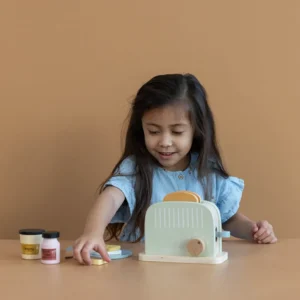 Kids Little Dutch Wooden Toys | Play Food>Wooden Toaster –