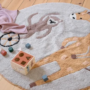 Kids Sebra Interior Rugs And Playmats>Woven floor mat, Toes/Builders – Sebra