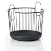 Kids Zone Denmark Storage | Storage>Zone storage basket INU Ø 30 cm black